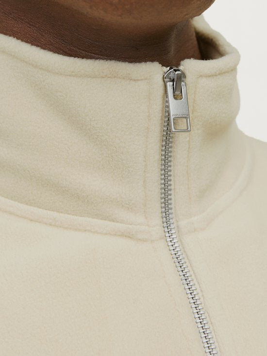 JACK&JONES - JORVESTERBRO POLAIRE AVEC FERMETURE ÉCLAIR SUR UN QUART DE LA LONGUEUR - Homme - Pulls