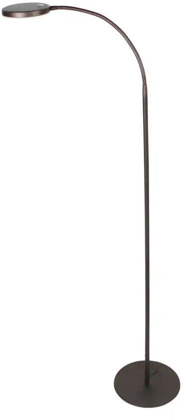 Lampadaire Platu 3351CA - Intensité réglable avec couleur de lumière ajustable, plastique marron et métal, design tendance, Mexlite, idéal pour une utilisation en intérieur