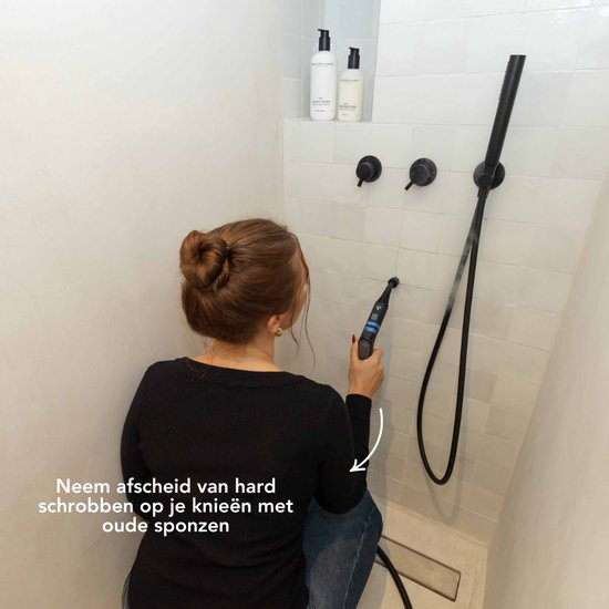 Techweise TS2 Nettoyeur vapeur - 100+ surfaces - 50 minutes de vapeur - 4 bar - Machine à nettoyer - Nettoyeur vapeur sol