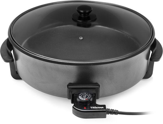 Tristar Casserole électrique XXL - 1500W - PZ-9146 - Avec thermostat - Température maximale 250⁰ C - Sans PFAS