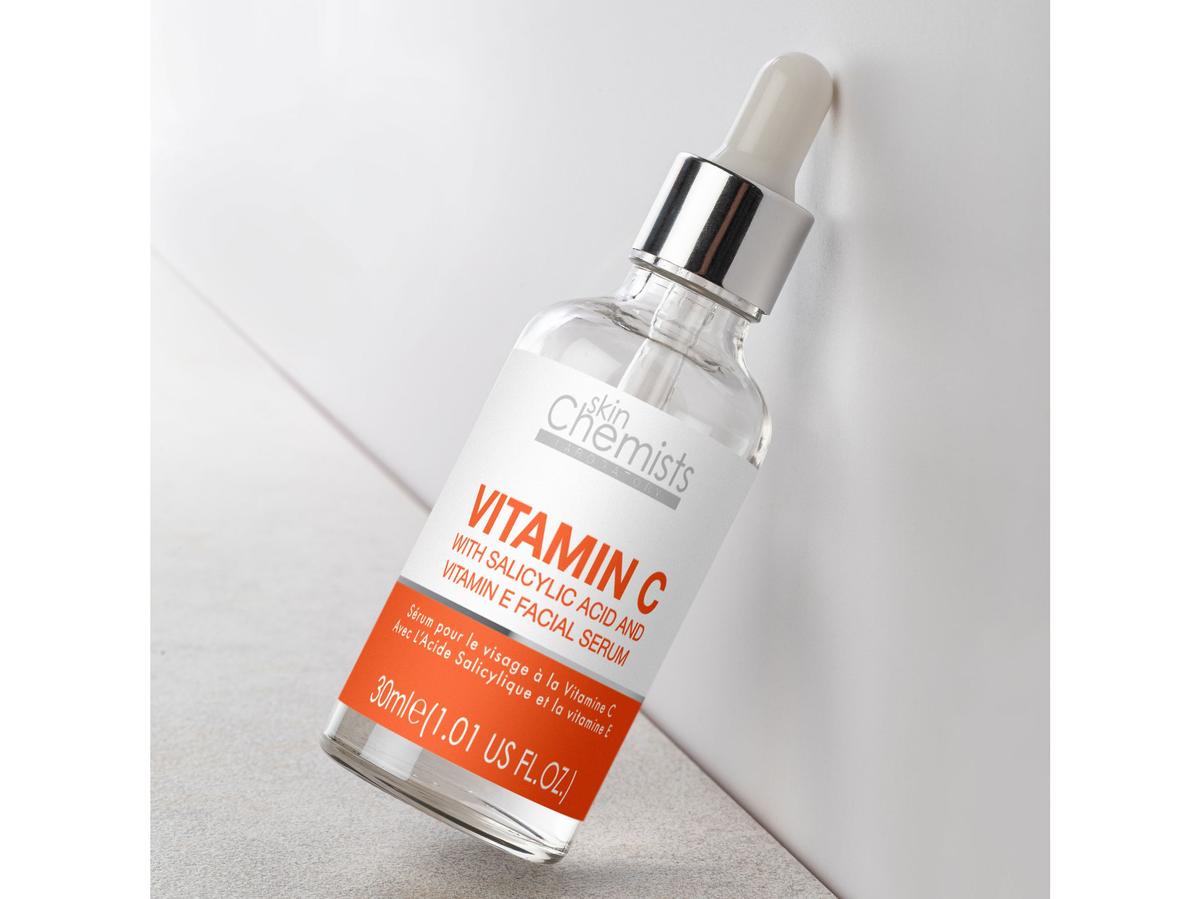Sérum visage à la vitamine C de Skin Chemists - Anti-âge - 30 ml - Transparent