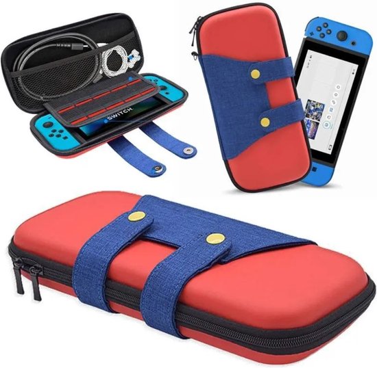 Compatible avec la Nintendo Switch - Étui - Coque rigide - Switch - Switch OLED - Switch Lite - Mario