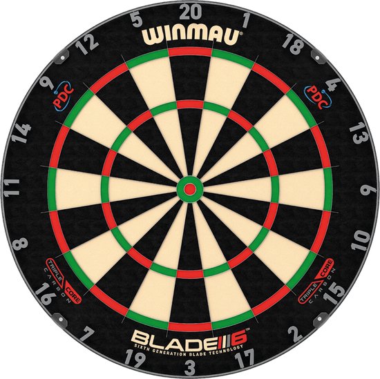 WINMAU - Cible de fléchettes Blade 6 Triple Core