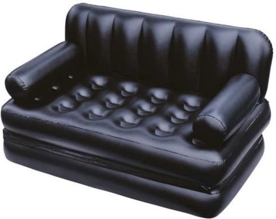 Bestway Canapé gonflable multifonctionnel 5-en-1 - 2 personnes - Capacité : 300 kg - 188 cm x 152 cm x 64 cm