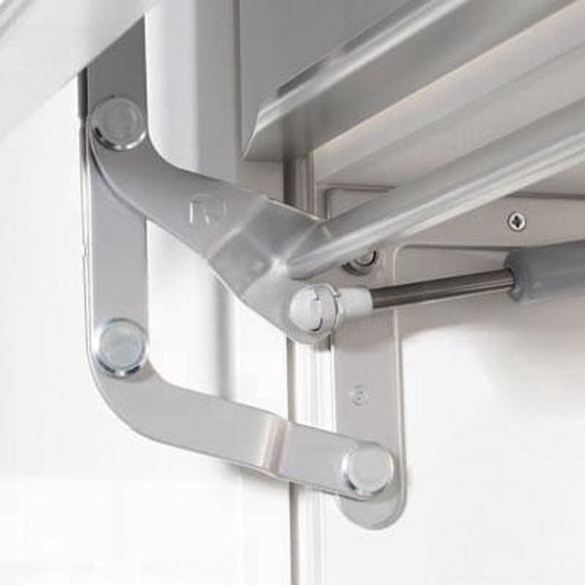 Ressort à gaz 2x Kessebohmer Lift-o-Mat pompe à gaz 250N | Amortisseur de levage de porte pour porte de placard ou abattant | Lot de 2 | Ferrures de porte Softclose