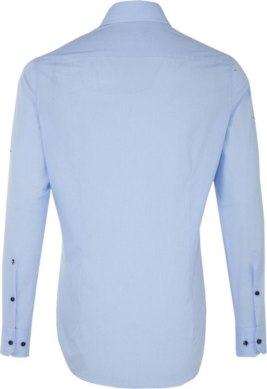 Chemise homme - Seidensticker - Bleu clair - Manches longues - Taille 39 - Coton