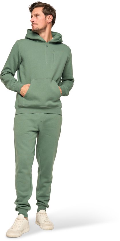Survêtement Mario Russo Achilles - Tenue d'intérieur - Survêtement de jogging - Sweat à capuche - Vert canard