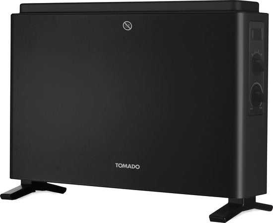 Tomado THC2003B - Radiateur électrique - Convecteur - 24m² - 2000 watts - Noir