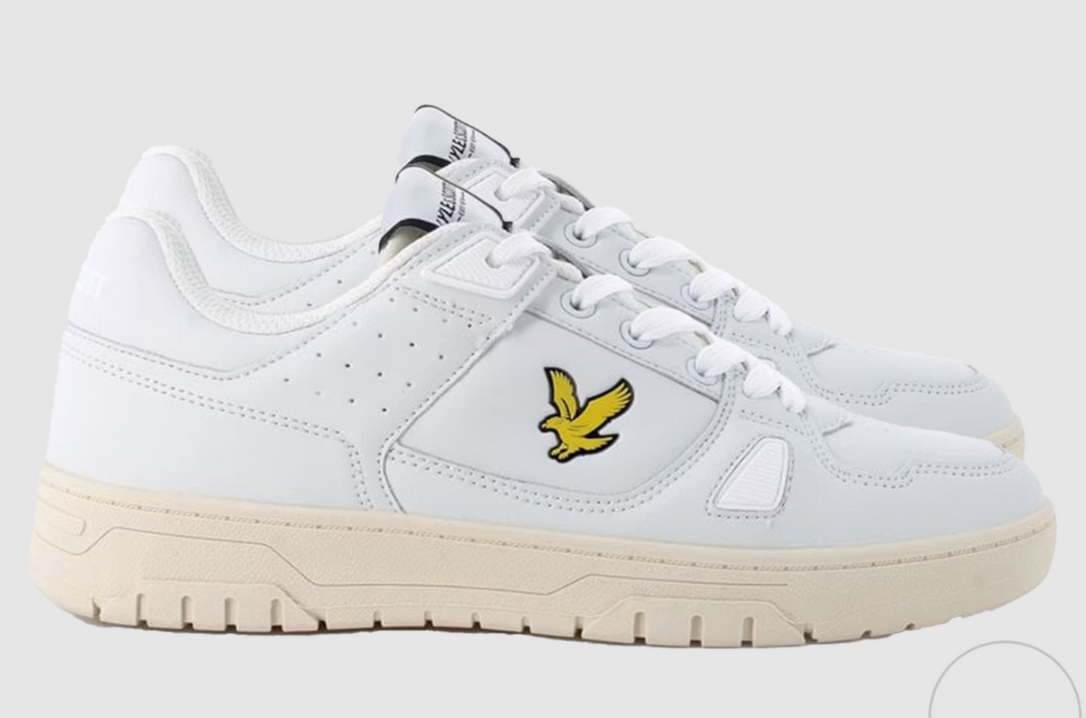 Lyle & Scott Evanton III Sneakers | Hommes - Taille 45 - Blanc