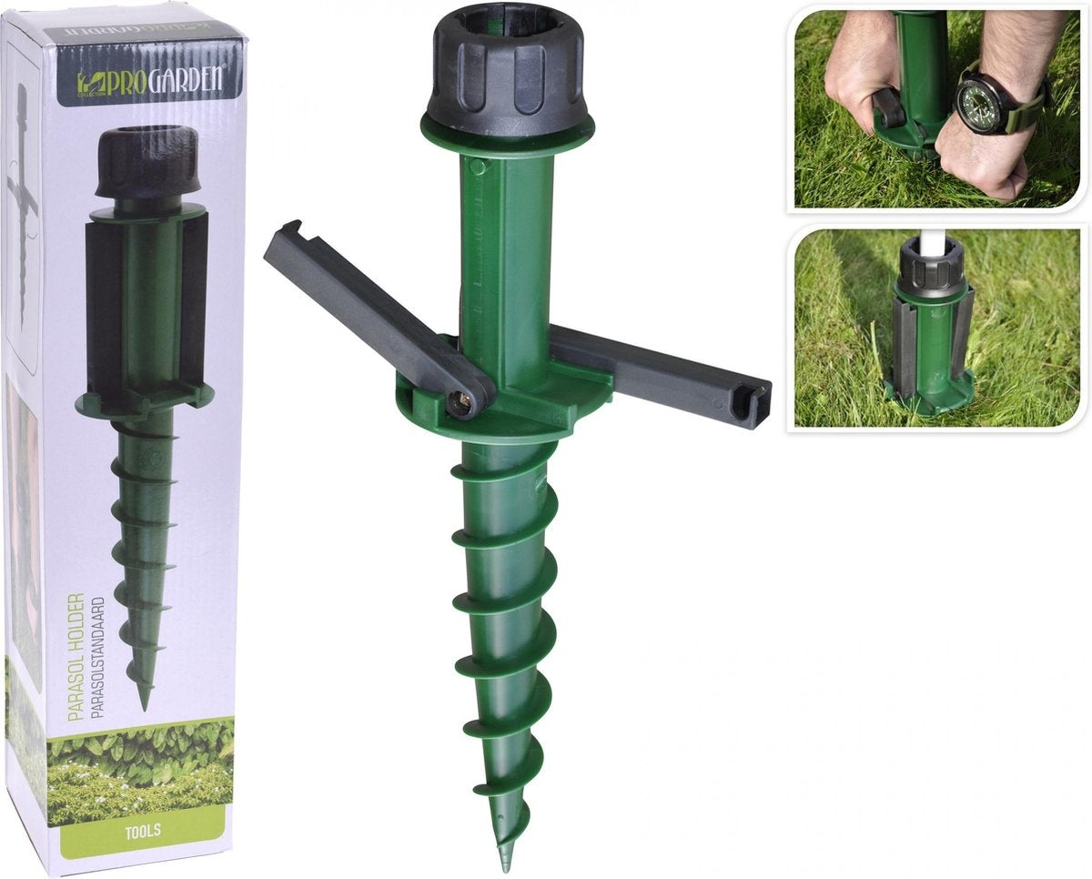 Pro Garden Parasol stand Screw model | 44 cm