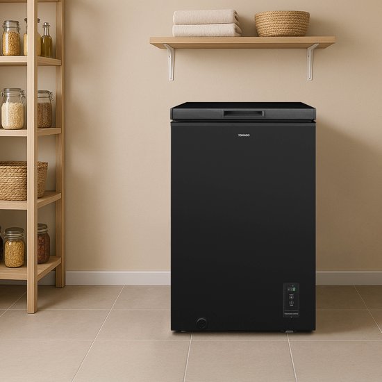Tomado TCF0991B - Congélateur - 99 litres - Superfreeze - Thermostat digital - Low Frost - Energy label E - Noir