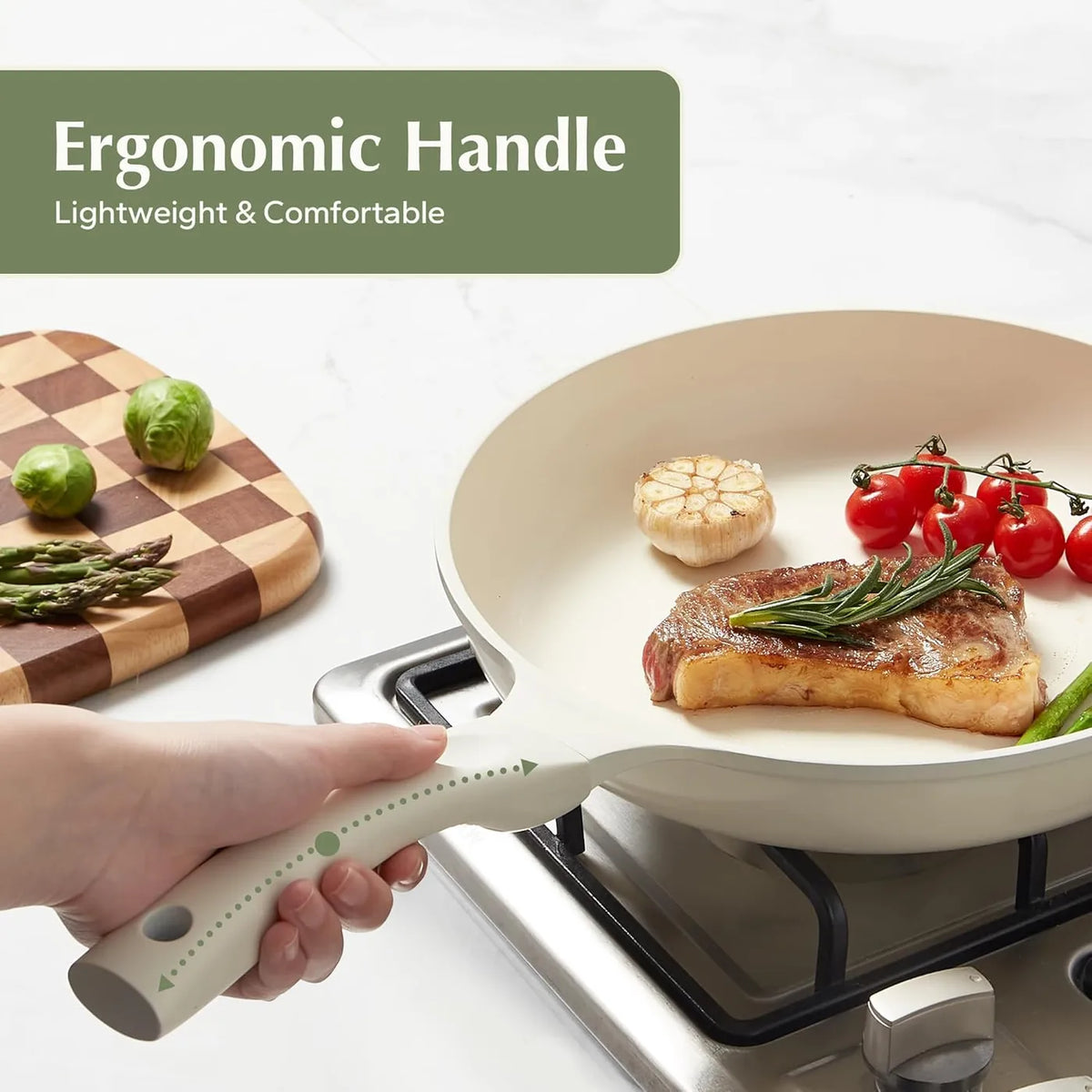 Poêle en céramique RedChef Starlight - 28 cm - Antiadhésive