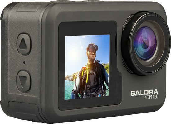 Salora ACP1150 caméra sport d'action 12 MP 4K Ultra HD CMOS 25,4 / 2,86 mm (1 / 2,86") Wifi 132 g