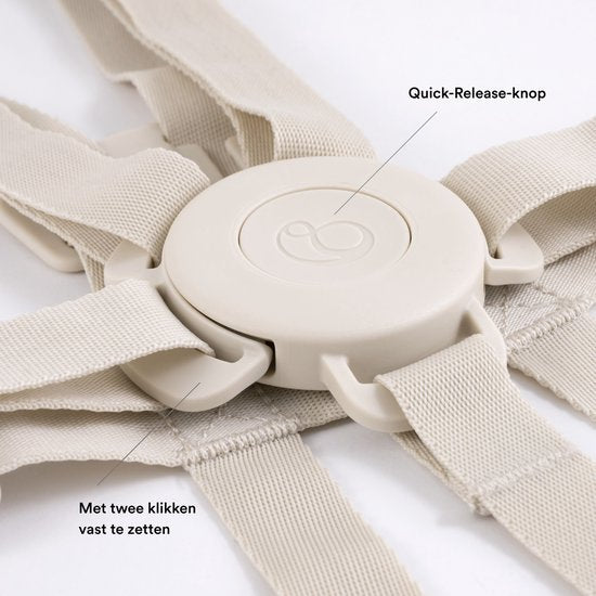 Stokke Harness2 - Beige - Compatible uniquement avec le Tripp Trapp Baby Set2 - 6 à 36 mois - Facile à installer et à utiliser