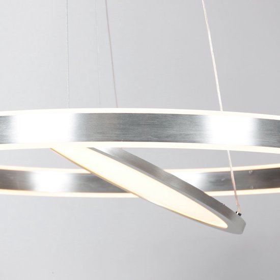 Suspension Ringlux 3514ST en acier, 60 cm, hauteur réglable - Steinhauer : éclairage moderne d'intérieur