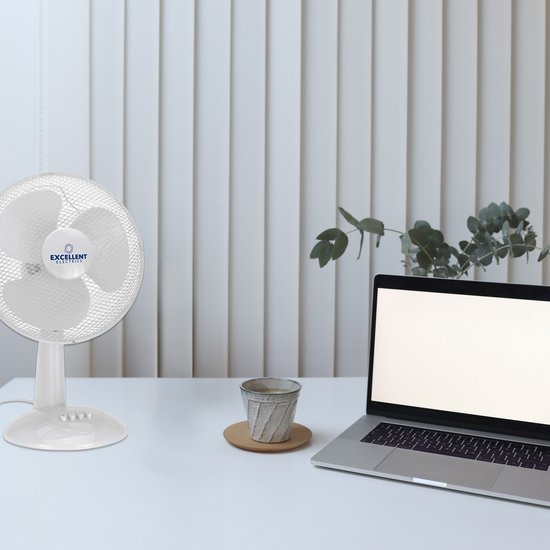 Excellent Electrics - Ventilateur de table - Blanc