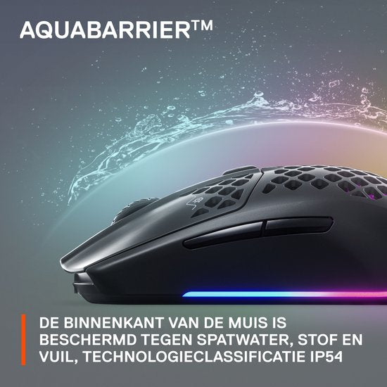 Souris de jeu sans fil SteelSeries Aerox 3 Édition 2022 - Noire