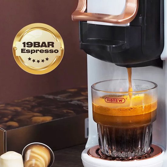 Machine à expresso semi-automatique HiBREW H2B 0,6 l