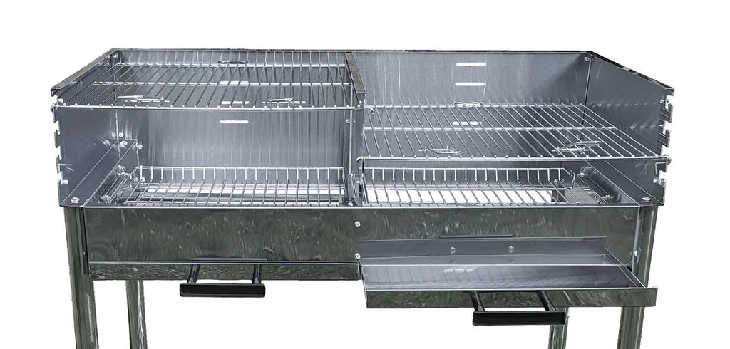 Table de barbecue - Garten - Évier autoportant - Évier de cuisine - Acier inoxydable - Table Extérieure - 100x50.5x87cm