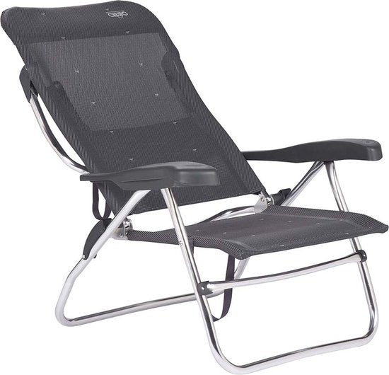 Crespo - Chaise de plage - AL/223 - Gris foncé