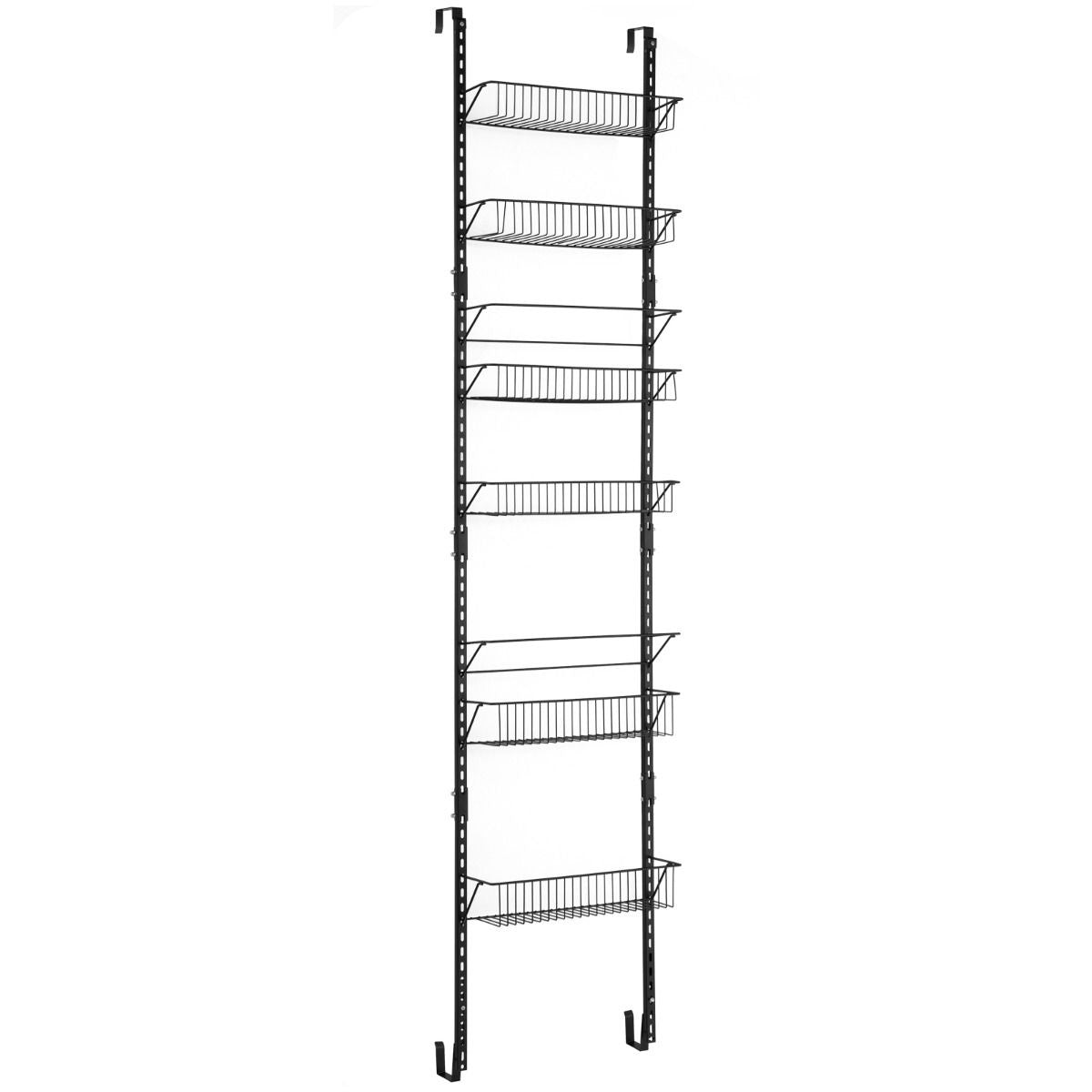 Coast Storage Rack - 6 couches - 43 x 13 x 196,5 cm - Noir - Fer