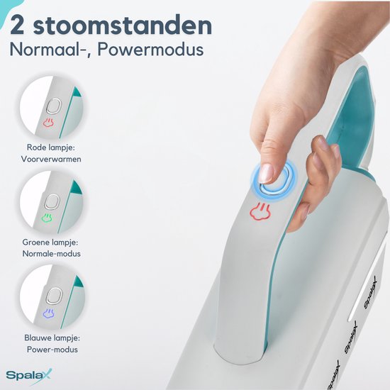 Aspirateur vapeur - Spalax - Nettoyeur de taches - Appareil à vapeur - Multi-surface