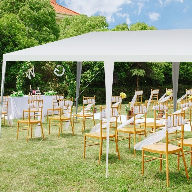 Coast Party Tent Pavilion Waterproof - 3m x 6m - White
