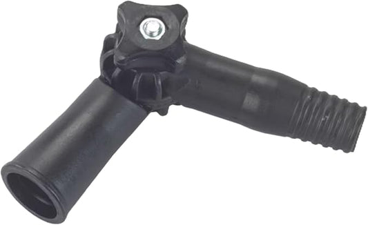 Raccord articulé Neustanlo Switch pour manches télescopiques – Réglable sur 11 positions – Filetage allemand et italien