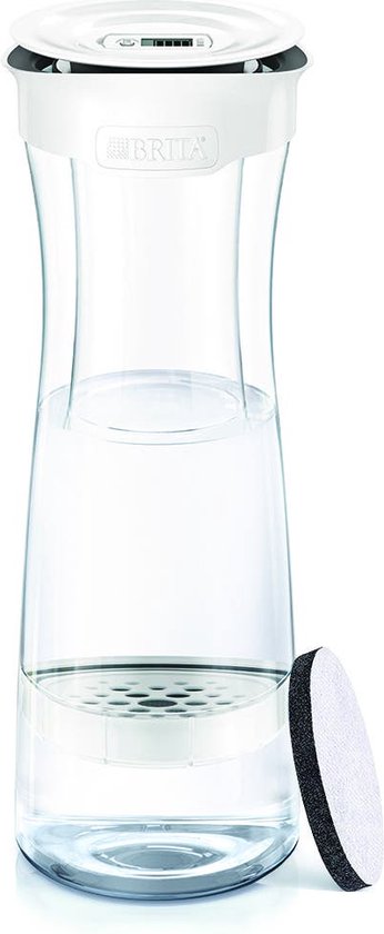 Carafe filtrante BRITA fill&serve Mind, blanc/graphite - 1,3 L - Gris