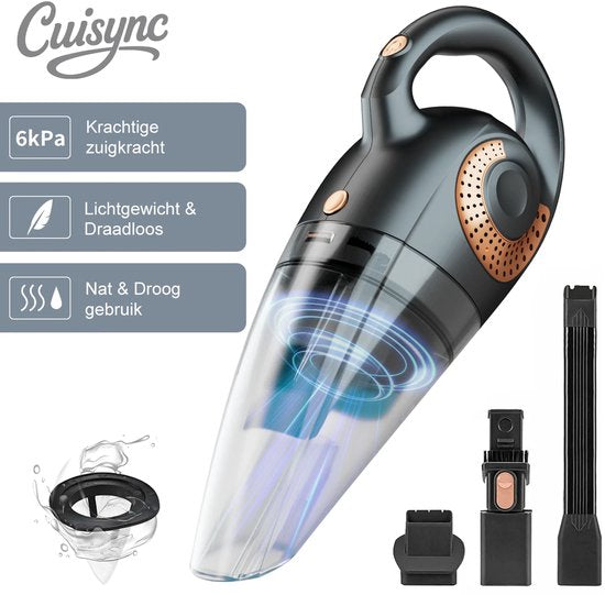 Atshark : aspirateur à main sans fil, rechargeable et puissant, pour une utilisation à sec et humide, aspirateur de poches