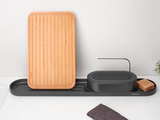 Ensemble de rangement pour évier Brabantia SinkStyle - Mineral Infinite Grey