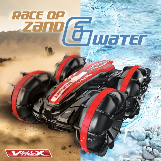 VERTREX RC Controllable Car - Voiture télécommandée - Racing Car Radiographic - Offroad télécommandable - Waterproof - Extra Battery