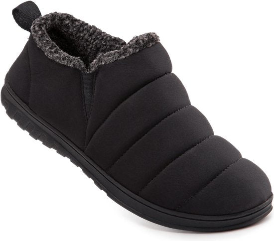 Chaussons Homme - Chaussons - Noir - Antidérapant - Taille 44/45 - Comfeet