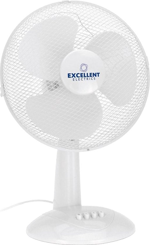 Excellent Electrics - Ventilateur de table - Blanc