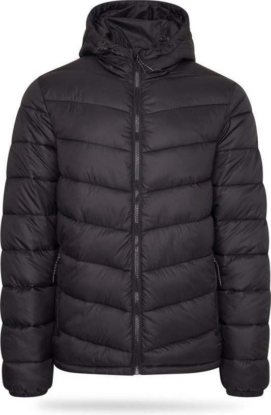 Pierre Cardin - Veste matelassée d'hiver pour homme - Noir - Taille M