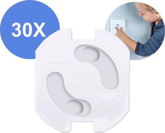 30x - Protection de la prise - 30 pièces - Convient aux Pays-Bas - Protection de la prise