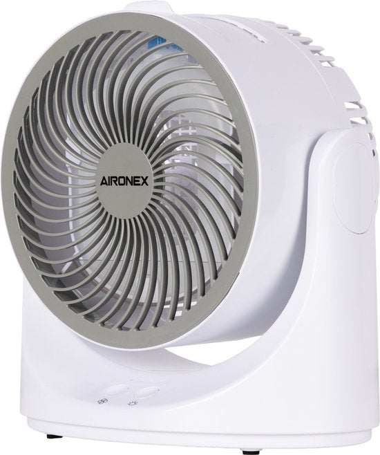 Mini climatiseur – Climatiseur personnel avec bac à glace – Ventilateur et humidificateur portable – Rechargeable – 3 vitesses – LED 7 couleurs – Silencieux