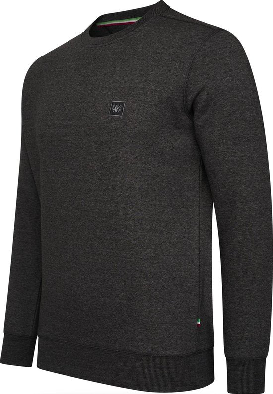 Cappuccino Italia - Pulls Hommes Pull Prato - Gris - Taille XXL