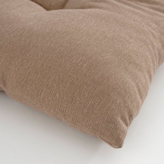 Collection In The Mood Coussin de chaise Paddy - L46 x B46 cm - Coton - Beige