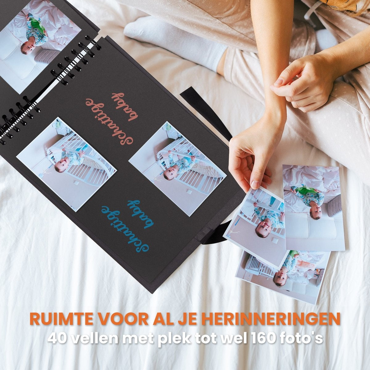 Saaf Scrapbook set - Accessoires inclus - Scrapbooking scrapbooking - Livre photo / Livre d'or - Noir