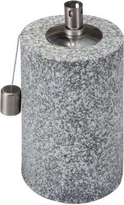 Lampes à huile Toolland - Pierre cylindrique - Gris