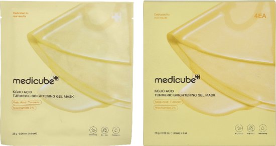 Masque gel éclaircissant Medicube à l'acide kojique et au curcuma