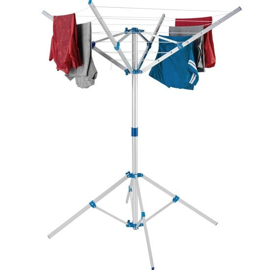 tectake - Séchoir à linge mobile - 102 x 102 x 173 cm - 402720tectake -
