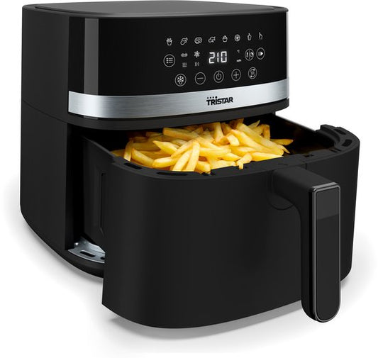 Tristar Airfryer FR-9418 - 8 L - Grande capacité XXL - Sans PFAS - 7 programmes - Fonction de maintien au chaud - 2 000 watts