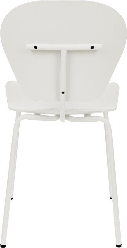 Zuiver The Ocean Chair Chaises de salle à manger Coconut Milk - Lot de 2