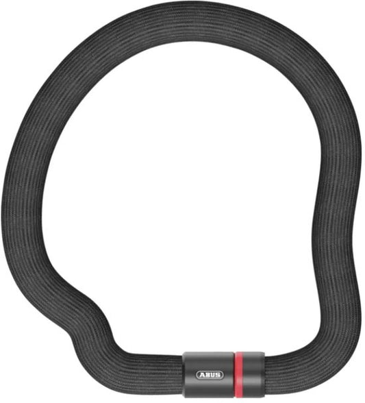 Antivol à chaîne ABUS - Goose Lock 6206K - Niveau de sécurité 7 - noir - 110 cm - Convient aux vélos électriques et aux vélos de ville
