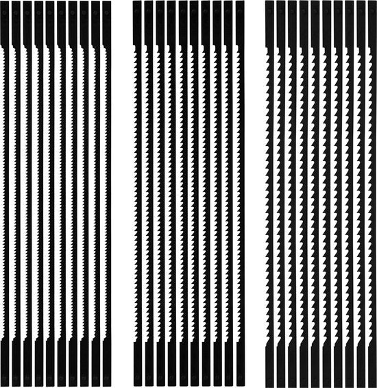 VONROC Lames de scie circulaire - 30pcs. - pour la scie sauteuse SS501AC et universelle