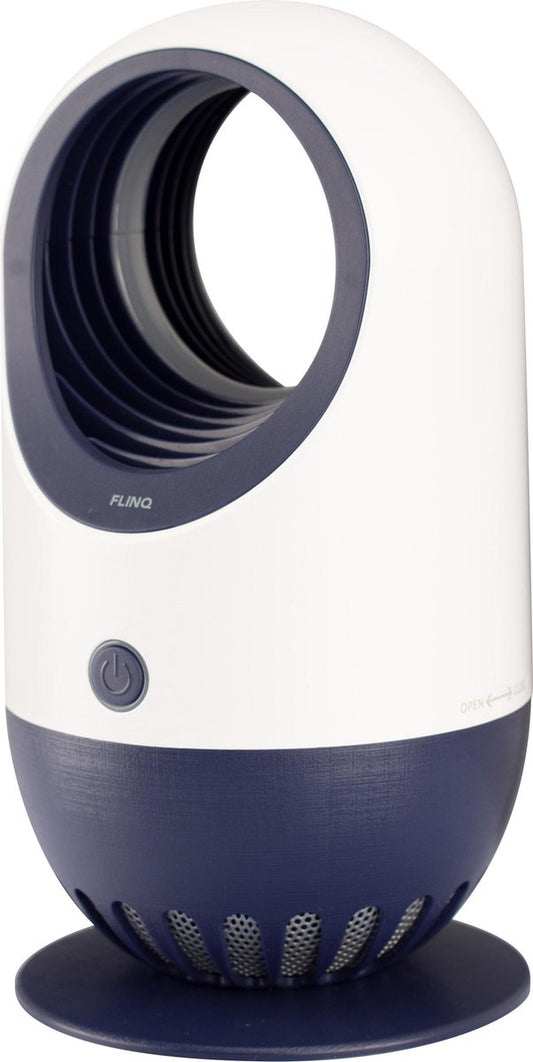 FlinQ Wireless Mosquito Catcher 2.0 - Purple/White - 20 x 9 x 9 cm - UV LED Light & Attractant