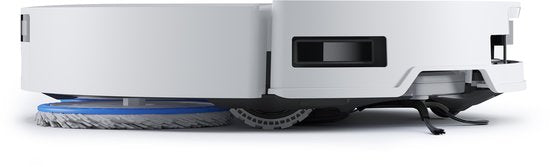 ECOVACS - DEEBOT T50 Omni blanc Gen 2 EU - Robot aspirateur et laveur de sol - Puissance d'aspiration de 21 000 Pa - Robot aspirateur autonettoyant avec système de lavage à l'eau chaude - Station de vidage automatique - Adapté aux poils d'animaux