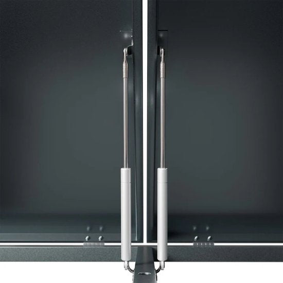 Conteneur de stockage en métal Arel - 120L - 2 pièces